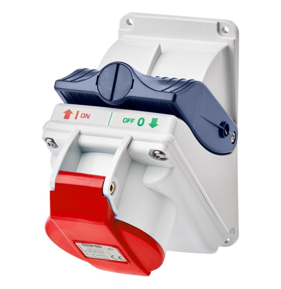 Presa interbloccata 3P+N+T 16A IP44 Senza Fondo Combibloc Gewiss GW66431