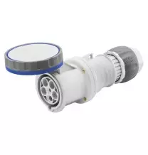 Presa Dritta CEE 63A 2P+T 220V IP67 morsetti a mantello Gewiss GW63048H