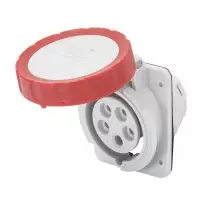 Presa ad incasso angolata CEE 3P+N+T IP67 16A Gewiss GW62232H