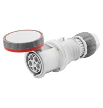 Presa volante CEE 3P+N+T IP67 125A diritta con cablaggio a vite Gewiss GW62061H
