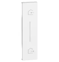 Cover Bticino Living Now Illuminabile Bianco simbolo Entra e Esci Wireless KW40