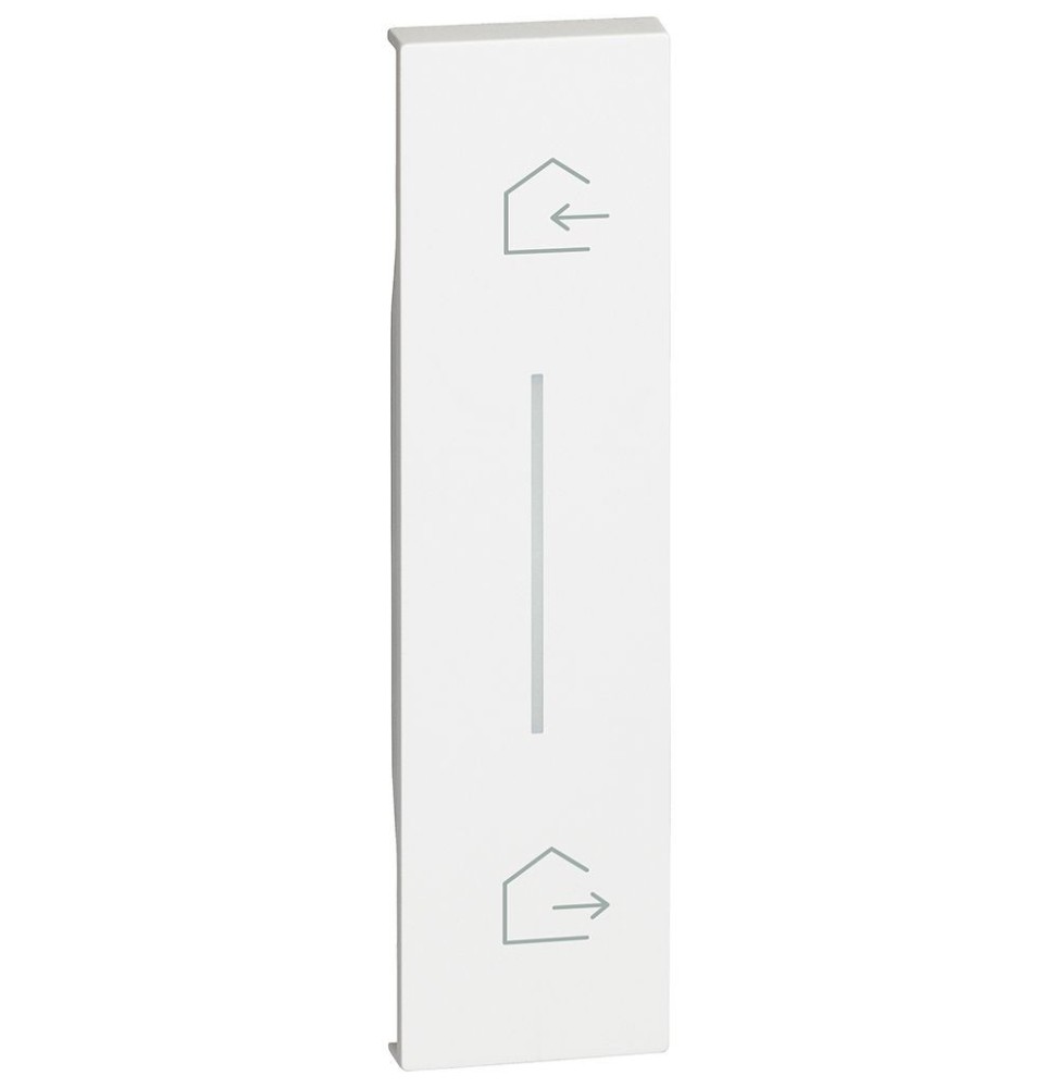 Cover Bticino Living Now Illuminabile Bianco simbolo Entra e Esci Wireless KW40