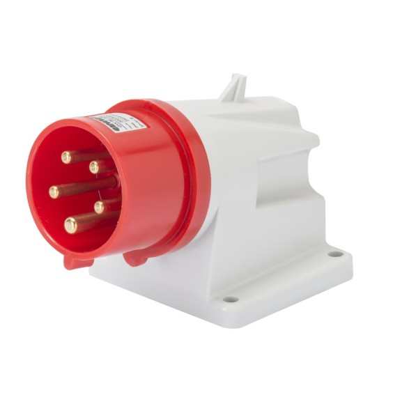 Spina CEE a parete 3P+T cablaggio a vite IP44 16A Gewiss GW60408