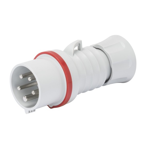 Spina CEE Dritta 3P+T cablaggio a vite IP44 16A Gewiss GW60008H