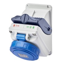 Presa interbloccata 2P+T 16A 220V IP55 senza fondo serie Combibloc Gewiss GW66470