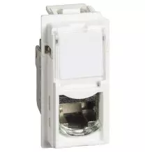 Presa di rete RJ45 Schermata TOOLLESS categoria 6 Bianca Bticino KW4279C6S