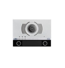 Modulo frontale per posto esterno audio video 2 pulsanti Nero Alpha Urmet 1168/142