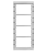 Telaio 4 moduli per impianti Video e Audio Alpha Urmet 1168/64