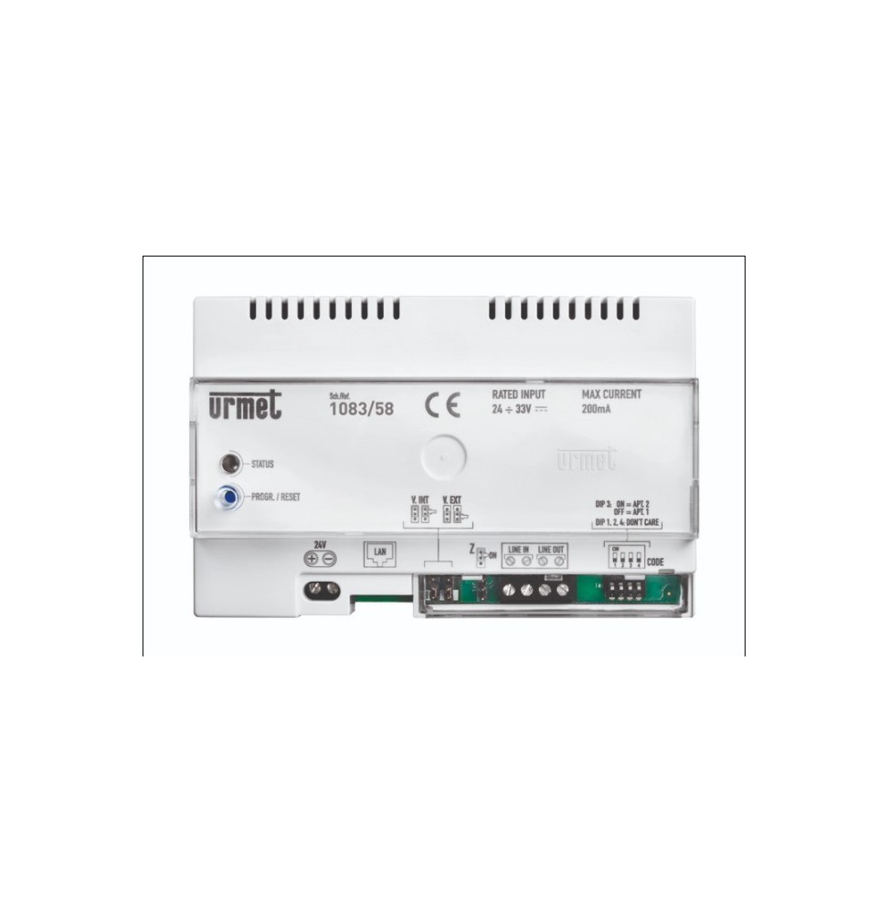 Dispositivo di inoltro chiamata CallMe  per impianti 2Voice Urmet 1083/58A