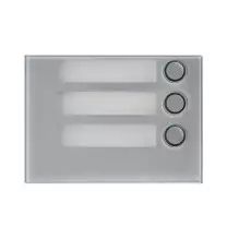 Modulo frontale con 3 pulsanti di chiamata Alpha Grigio Urmet 116813G