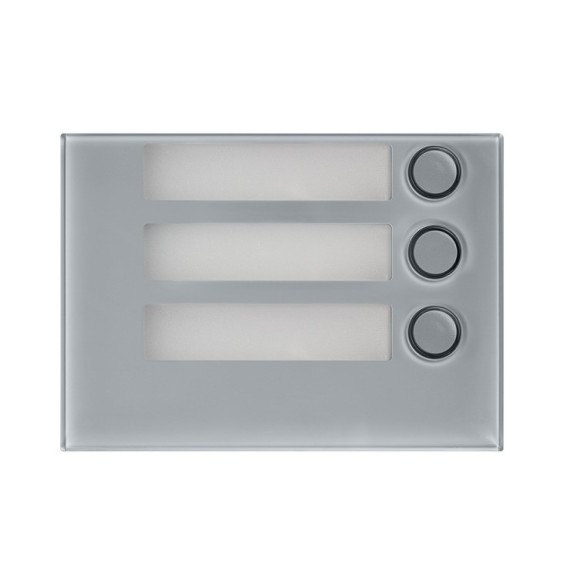 Modulo frontale con 3 pulsanti di chiamata Alpha Grigio Urmet 116813G