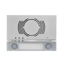 Frontale per posto esterno audio con 2 pulsanti Alpha Grigio Urmet 1168132G