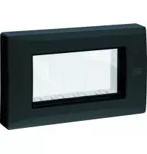 Placca Stagna 4 Moduli Antracite IP55 Urmet Nea 12514.AN