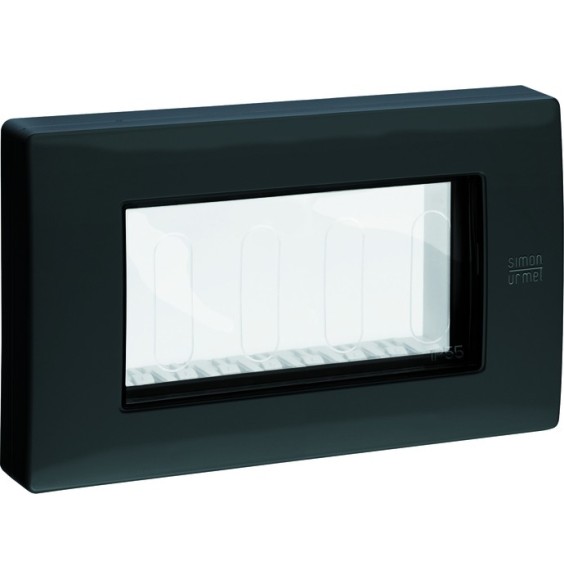 Placca Stagna 4 Moduli Antracite IP55 Urmet Nea 12514.AN