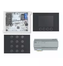 Kit base impianto Audio con pulsantiera digitale Alpha 2Voice Urmet 1783/723