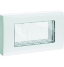Placca Stagna 4 Moduli Bianca IP55 Urmet Nea 12514.BN