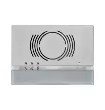 Modulo frontale per posto esterno audio senza pulsanti Grigio Alpha Urmet 1168/130G