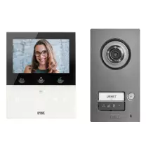Kit monofamiliare video con pulsantiera Mikra2 e monitor Wifi VOG5W Urmet Urmet 1784/716