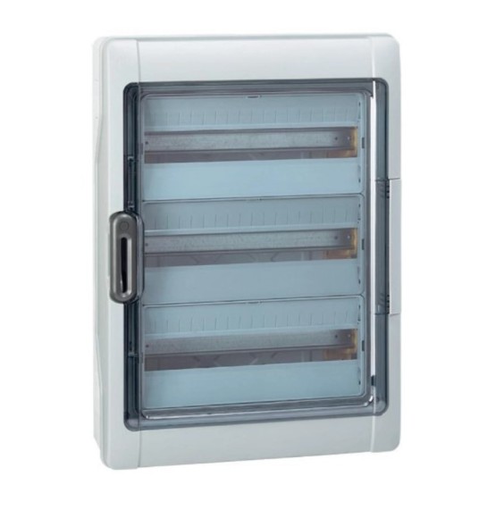 Centralino da parete 54 moduli stagno IP65 Porta fume' Bticino F107N54D