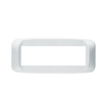 Placca Ave Sistema 45 6 Moduli Bianco Banquise 45PB06BB