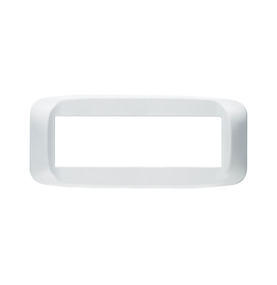 Placca Ave Sistema 45 6 Moduli Bianco Banquise 45PB06BB