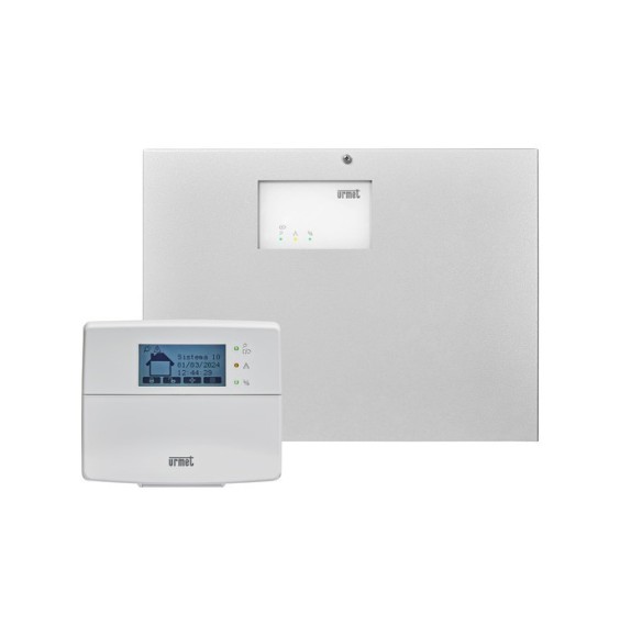 Kit Antifurto con centrale home evolution a 10 zone e Tastiera 10 zone Urmet 1068/908
