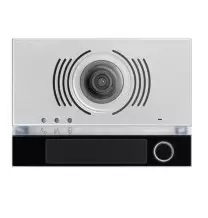 Modulo frontale per posto esterno audio video 1 pulsante Nero Alpha Urmet 1168141