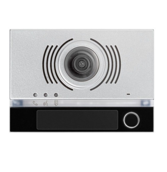 Modulo frontale per posto esterno audio video 1 pulsante Nero Alpha Urmet 1168141