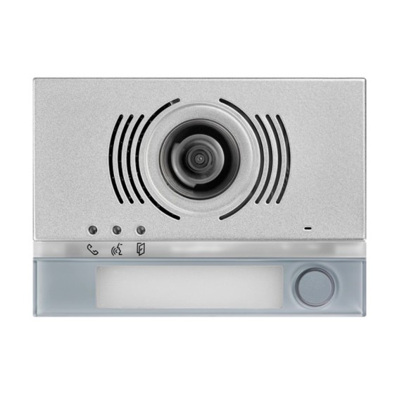 Modulo frontale per posto esterno audio video 1 pulsante Grigio Alpha Urmet 1168141G