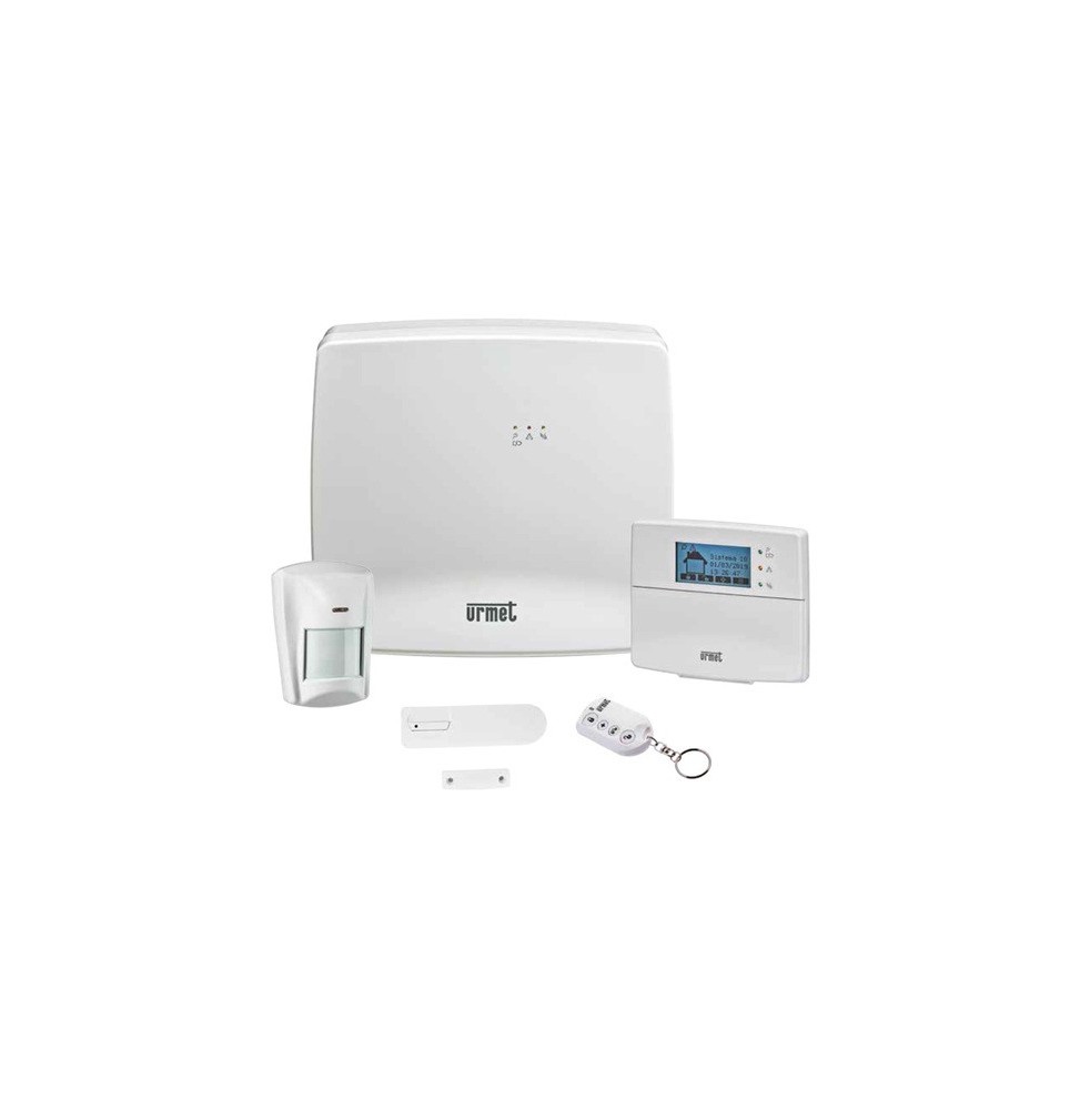 Kit antifurto wireless con comunicatore GSM integrato Urmet 1051/911