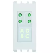 Lettore di prossimita' Bianco per Centrali antifurto 1068 Urmet 1068/436