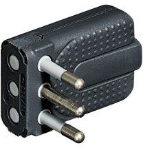 Spina volante Attacco pIccolo 10A Standard Italiano Bticino Grigia S2465TGE