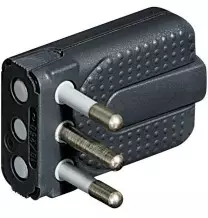 Spina volante Attacco pIccolo 10A Standard Italiano Bticino Grigia S2465TGE