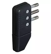 Spina volante a pipa Attacco piccolo 10A Standard Italiano Bticino Grigia S2467TGE