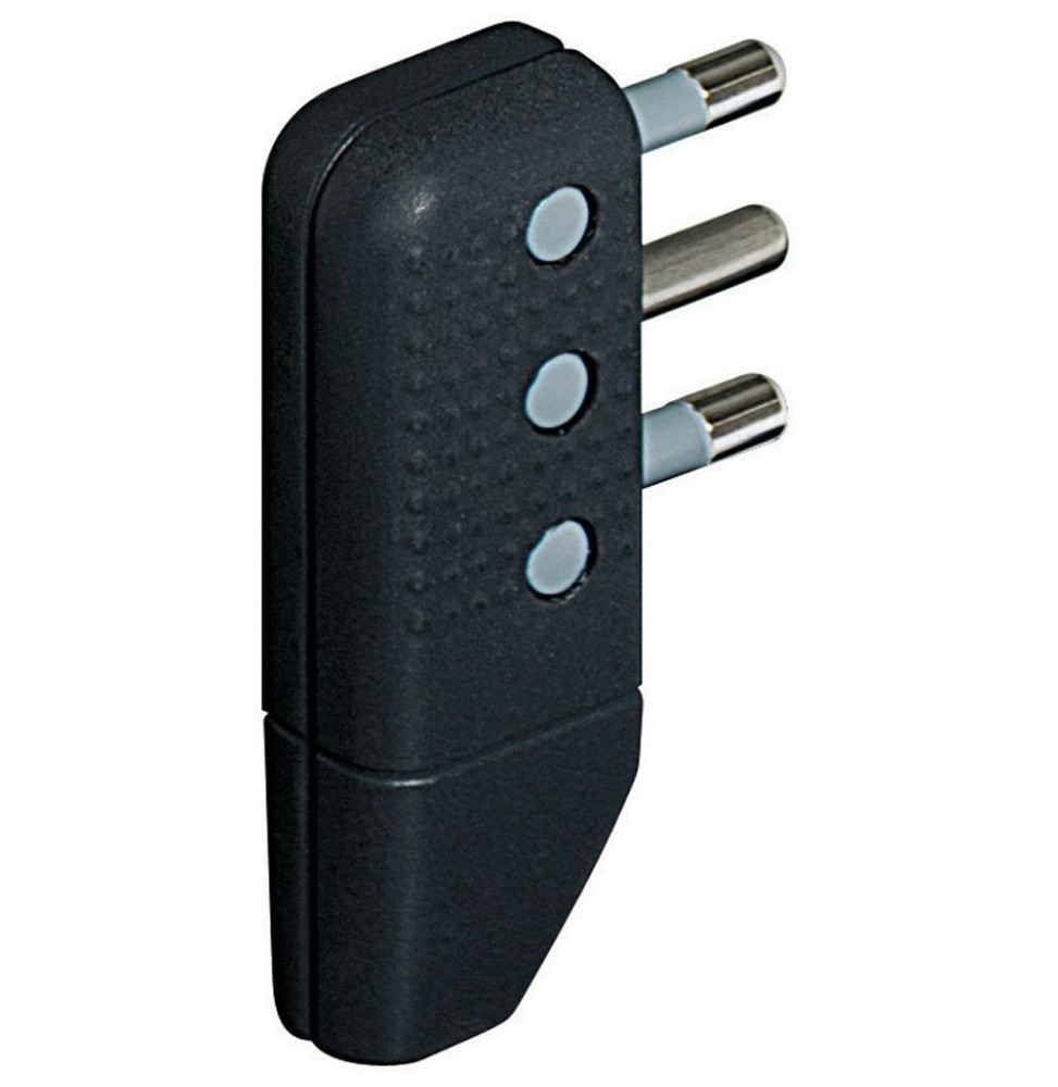 Spina volante a pipa Attacco Grande 16A Standard Italiano Bticino Grigia S2468TGE