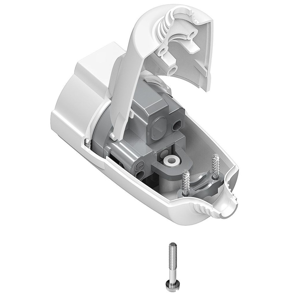 Presa Schuko Trivalente 10-16A Bianca Bticino S2676TAE