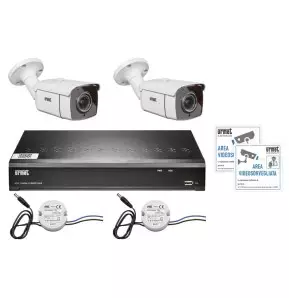 Kit Telecamere con NVR 8 Canali IP con 2 telecamere 5MP Urmet 1098858