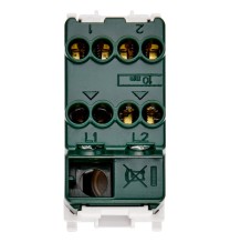 Invertitore Vimar Plana 16A bianco con tasto intercambiabile 14013