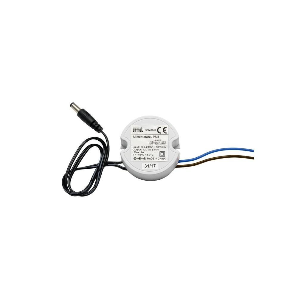 Alimentatore a spina 230Vca - 12Vcc  3000mA 1092803
