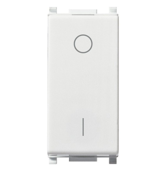 Interruttore Bipolare illuminabile Vimar Plana 16A bianco 14015