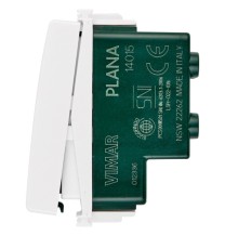 Interruttore Bipolare illuminabile Vimar Plana 16A bianco 14015