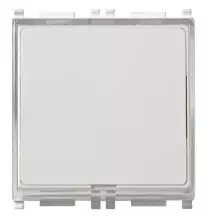 Pulsante portanome Unipolare Vimar Plana bianco 14050