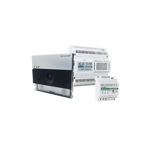 Kit base impianto Espandibile Audio/Video Simplebus1 Comelit UT8000