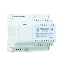 Alimentatore 12Vdc 4A Ingresso 110/240Vac per Sistemi di Videosorveglianza Analogico Comelit 4399.