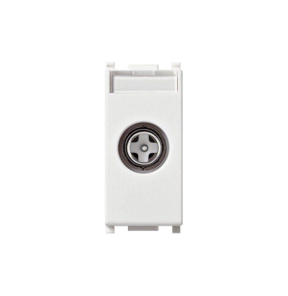 Presa TV passante Vimar Plana attenuazione 10dB bianca 14300.10