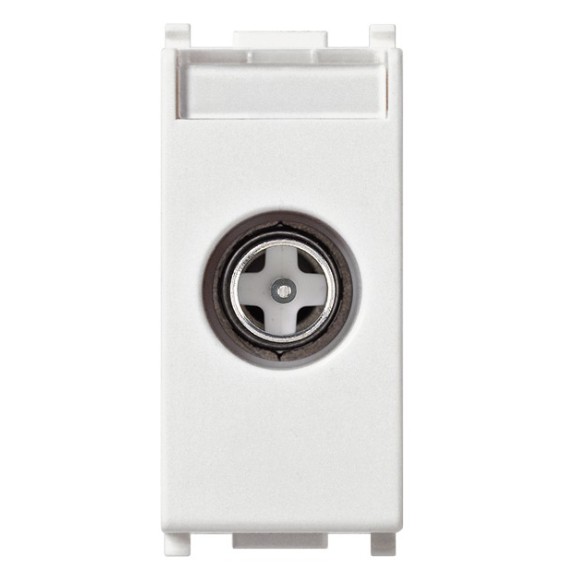 Presa TV passante Vimar Plana attenuazione 10dB bianca 14300.10