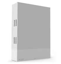 Centrale antifurto Comelit VEDO68M con box antifiamma e alimentatore 5A.