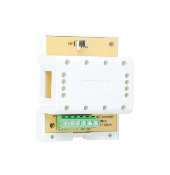 Relè Modulare per vari utilizzi 12-24V DC-AC Comelit 1122/A