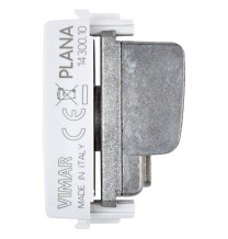 Presa TV passante Vimar Plana attenuazione 10dB bianca 14300.10