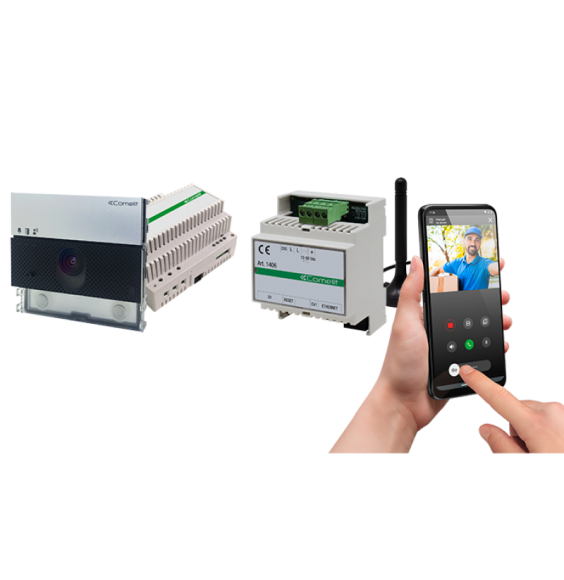 Kit Video inoltro chiamate base impianto Comelit UT9000CON